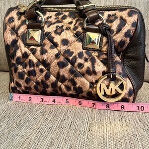 Michael Kors Women’s Small Leather Satchel